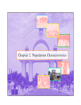 Chapter 2. Population Characteristics