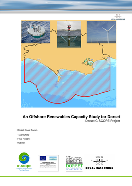An Offshore Renewables Capacity Study for Dorset Dorset C-SCOPE Project