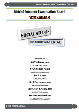 Study Material for Ssc
