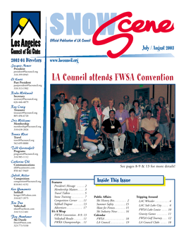 LA Council Attends FWSA Convention