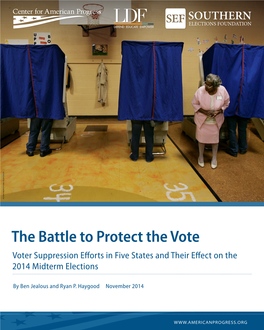 06/27/18 the Battle to Protect the Vote