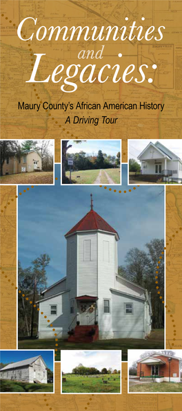 Maury County's African American History a Driving Tour