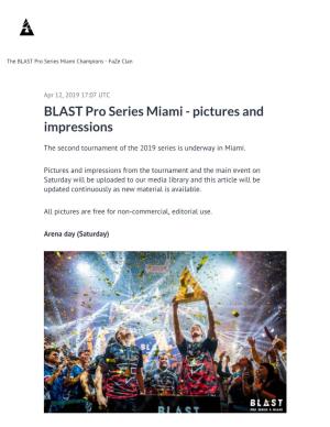 BLAST Pro Series Miami Champions - Faze Clan