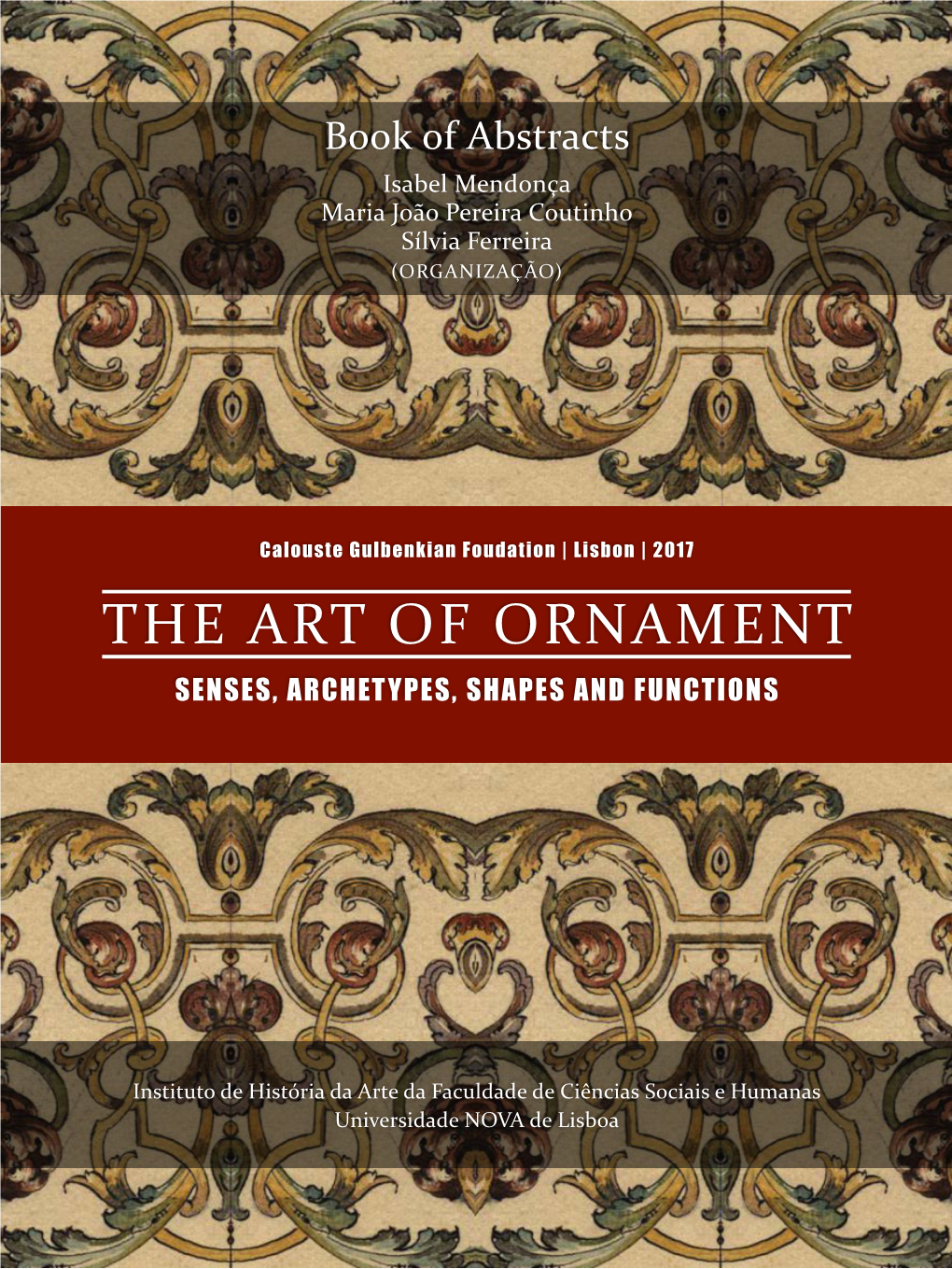 The Art of Ornament Senses, Archetypes, Shapes and Functions