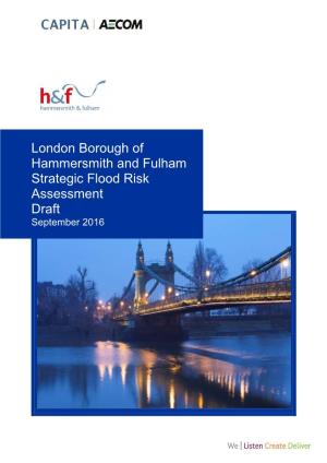 Draft Strategic Flood Risk Assessment 2016