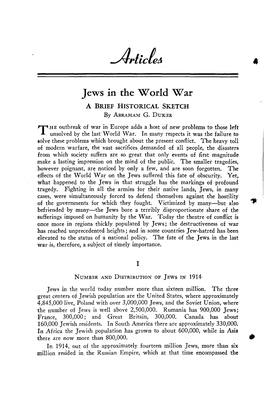 ^Irticfe Es Jews in the World