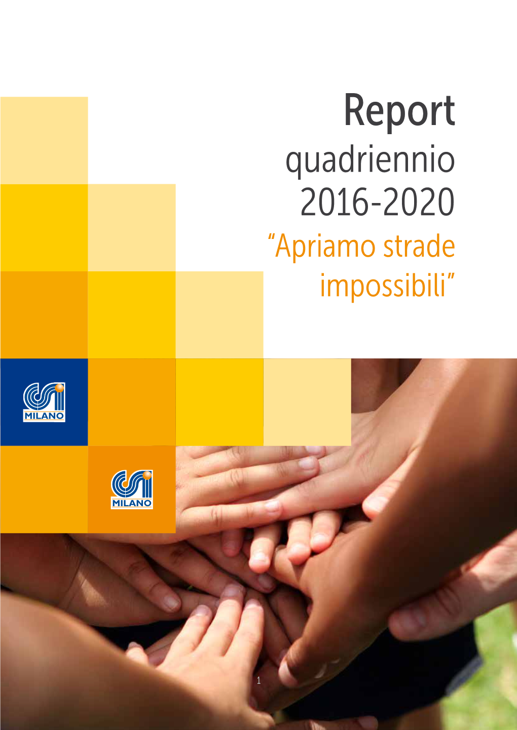 Report Csi Milano 2016/2020