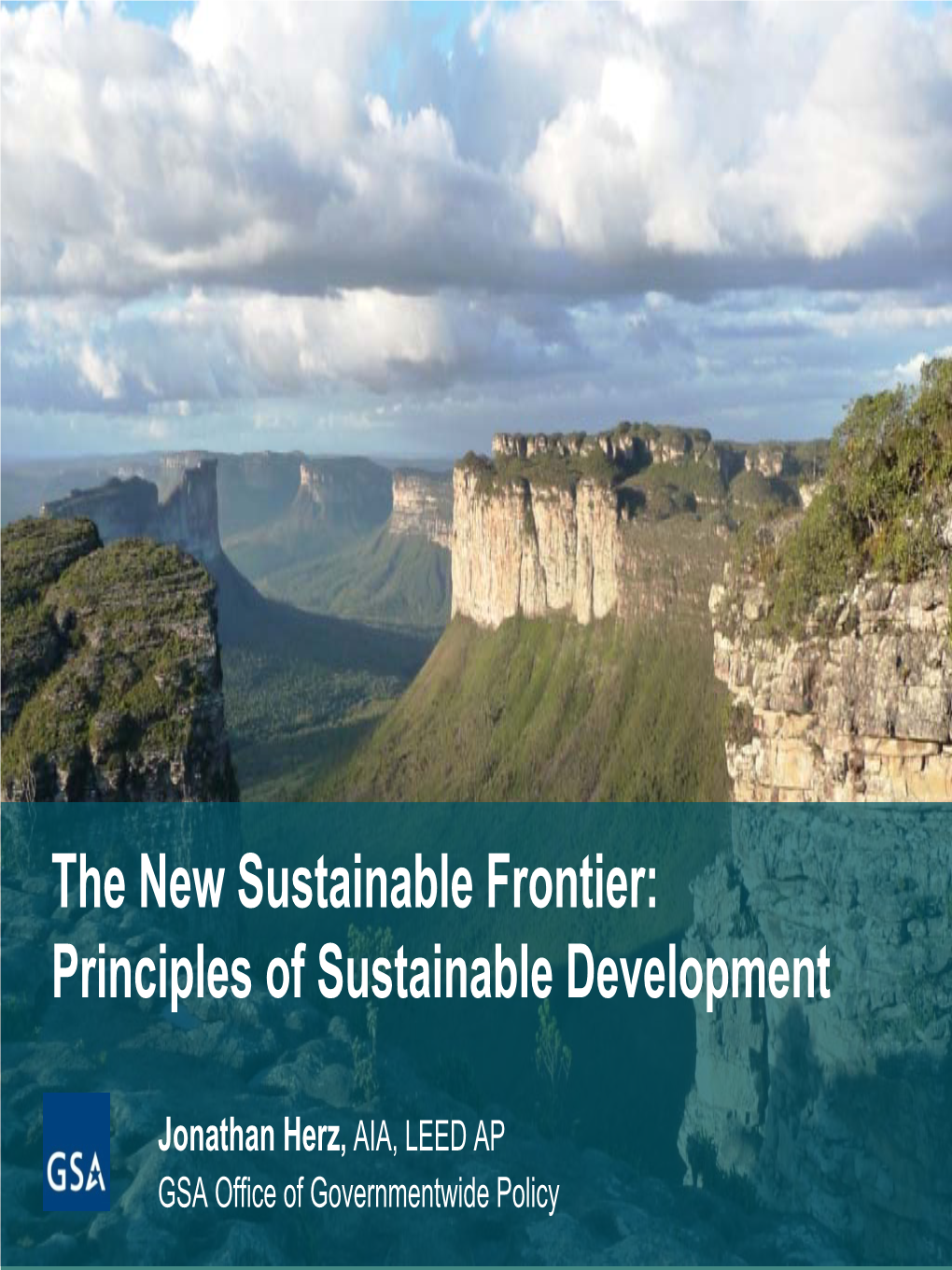 Principles of Sustainable Development