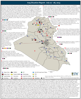 Iraq SITREP 2015-5-22