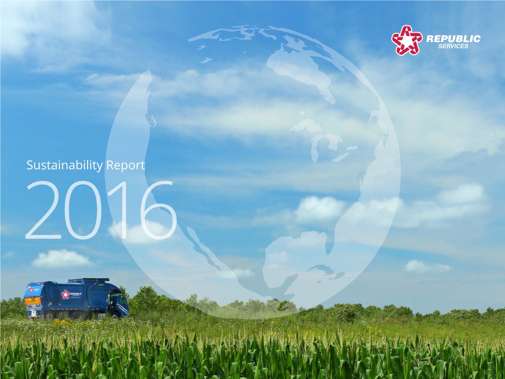 2016 Sustainability Report