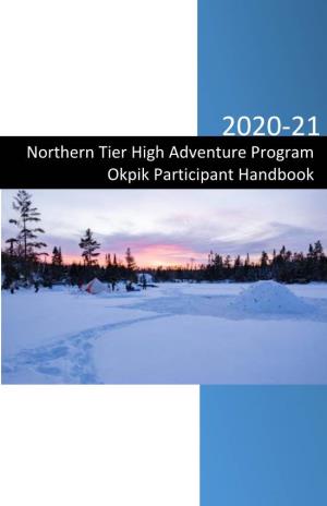 2020-21 Okpik Participant Handbook