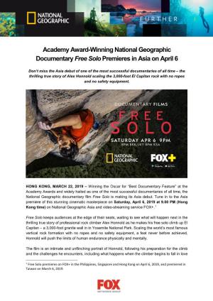 Academy Award-Winning National Geographic Documentaryfree