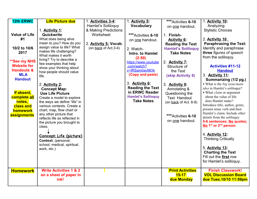 10Th Grade Language Arts