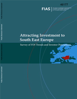 Attracting Investment to South East Europe
