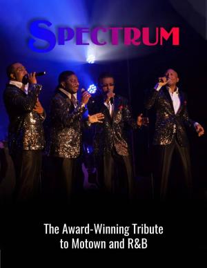 The Award-Winning Tribute to Motown and R&B