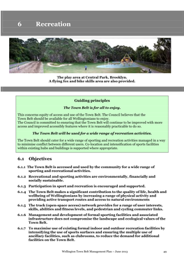 Wellington Town Belt Management Plan – June 2013 49