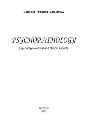Psychopathology-Madjirova.Pdf