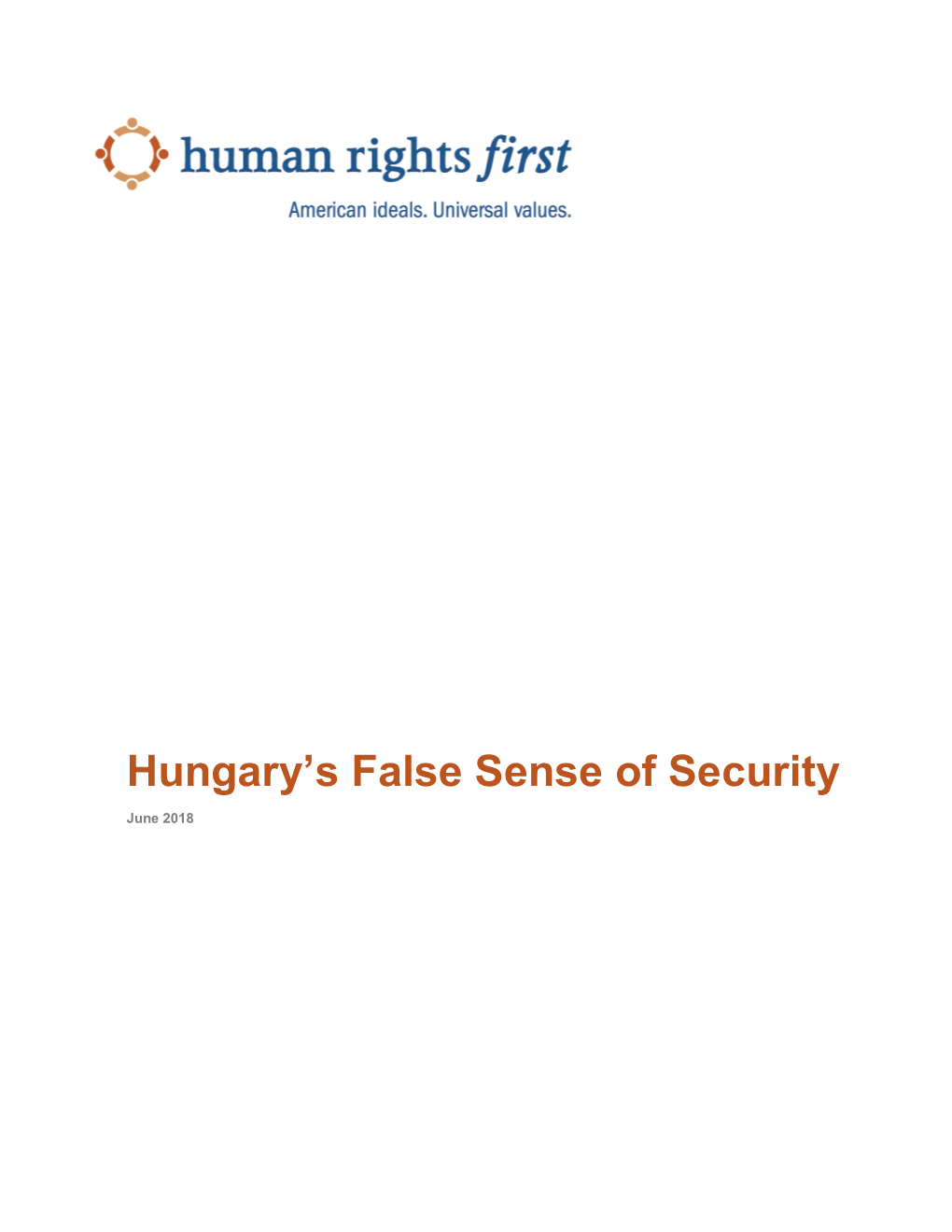 Hungary's False Sense of Security