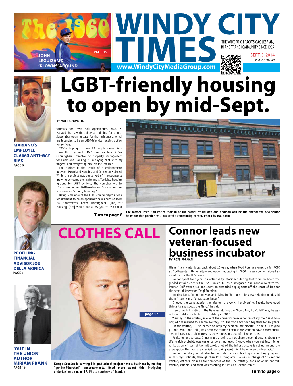 LGBT-Friendly Housing to Open by Mid-Sept. by Matt Simonette