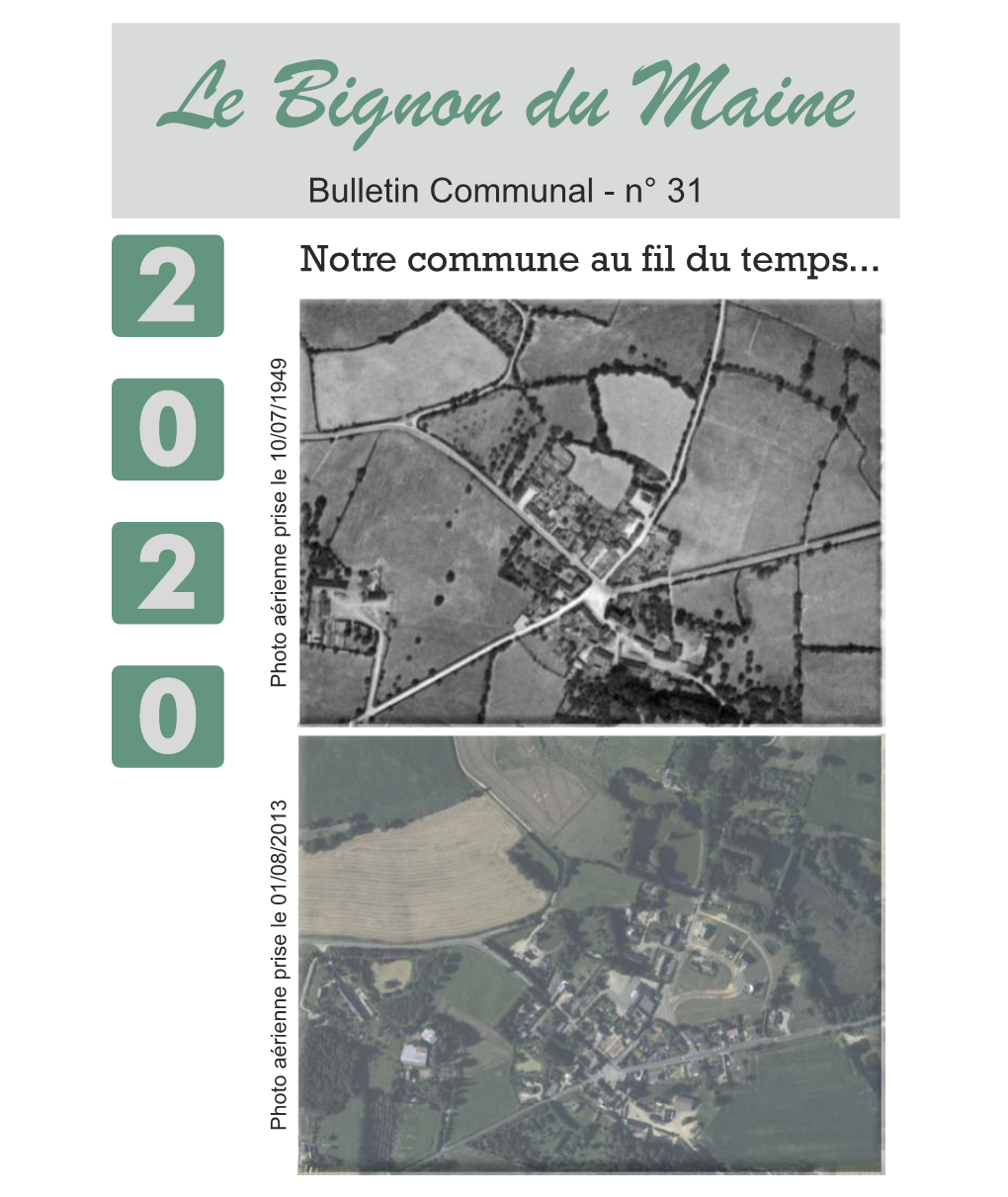 Bulletin Municipal Bignon Du Maine 2021.Cdr