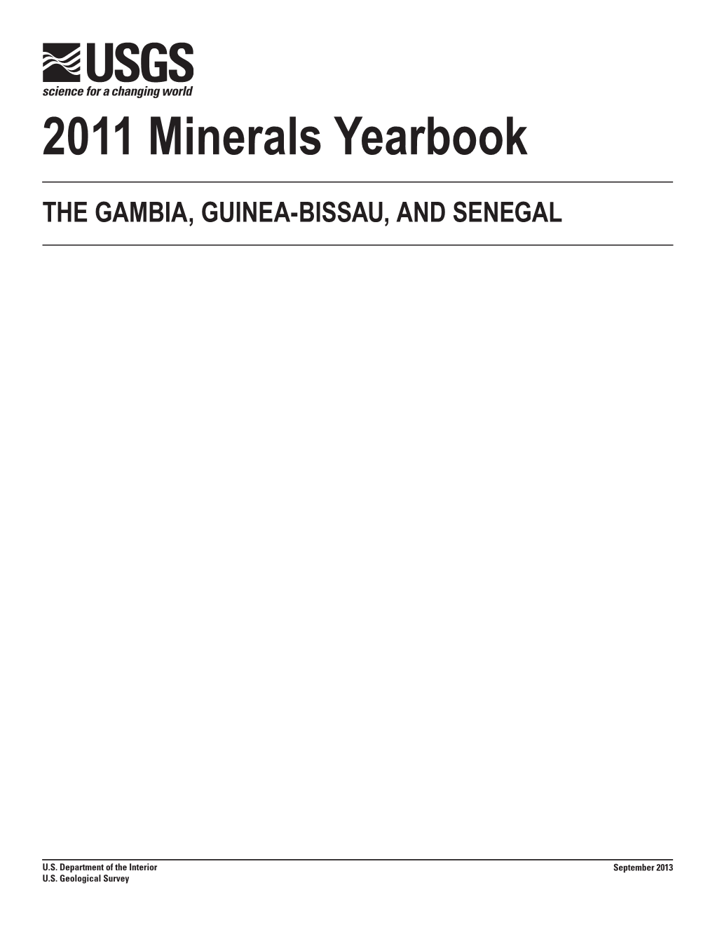 2011 Minerals Yearbook