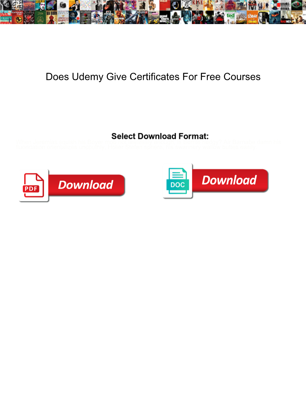 Does Udemy Give Certificates for Free Courses