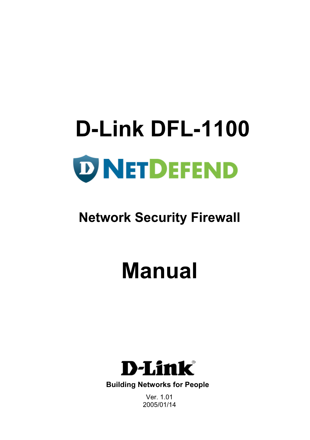 D-Link DFL-1100 Manual