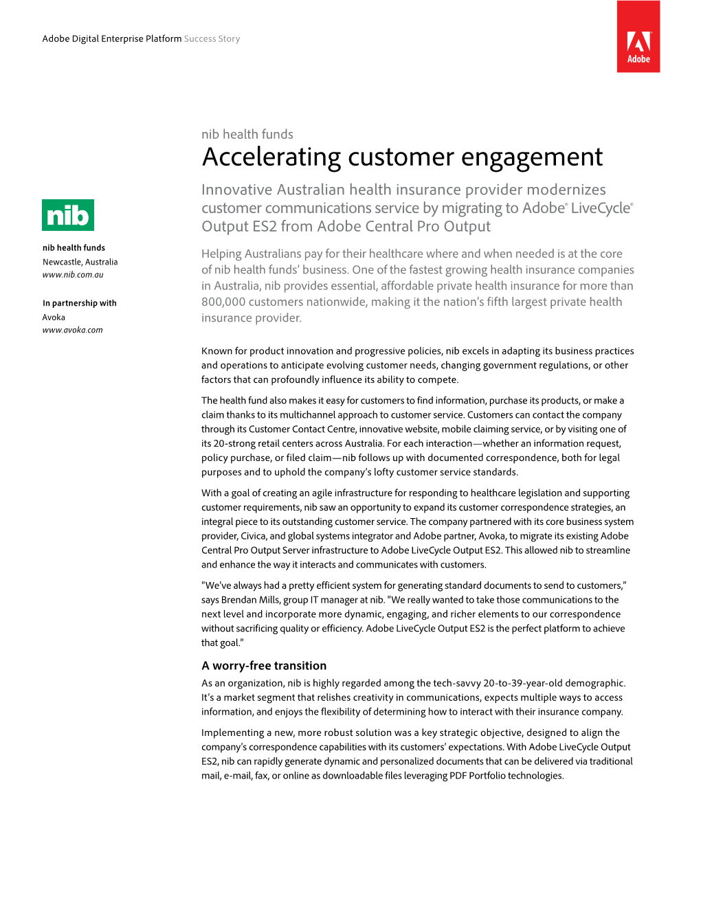 Accelerating Customer Engagement