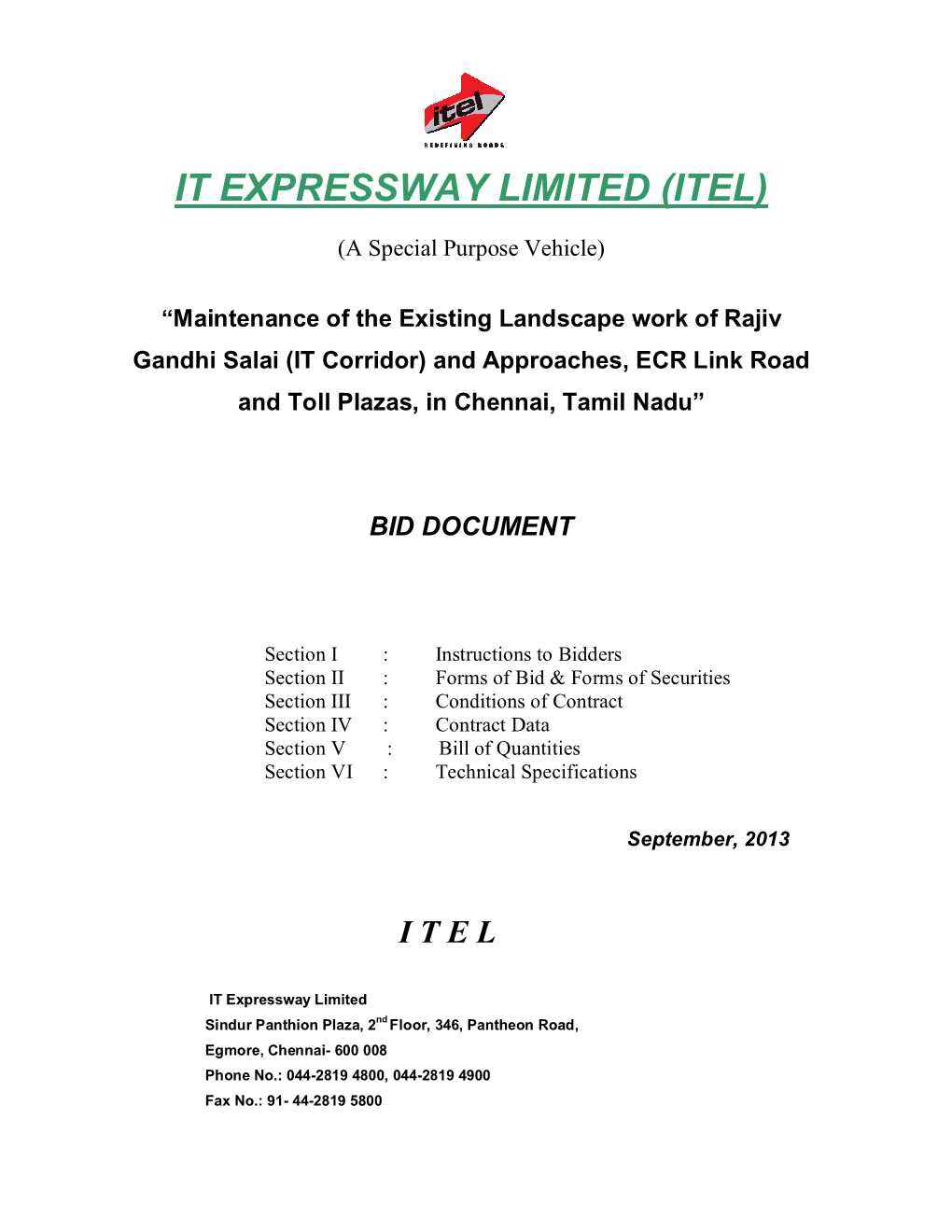 It Expressway Limited (Itel)