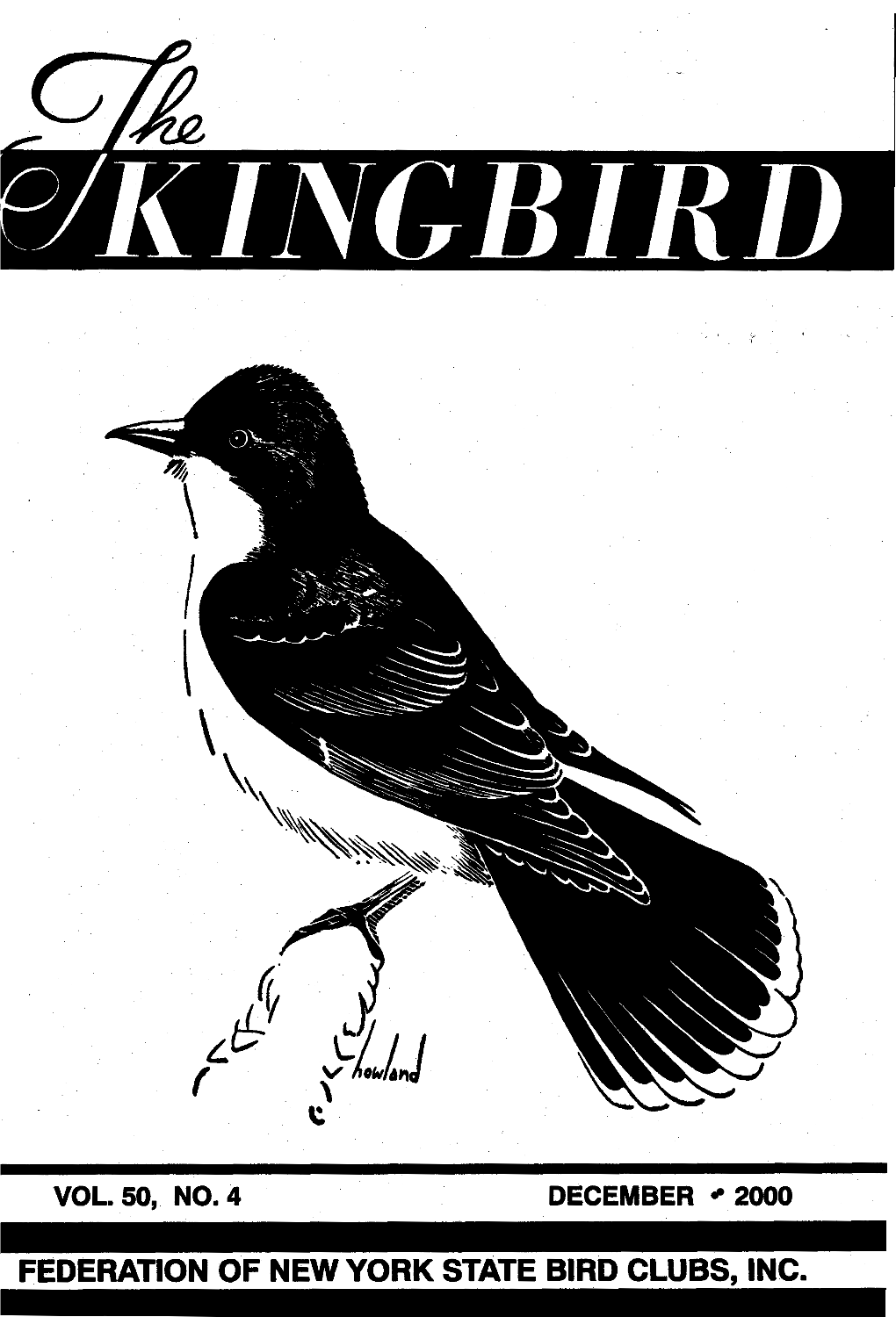 The Kingbird Vol. 50 No. 4