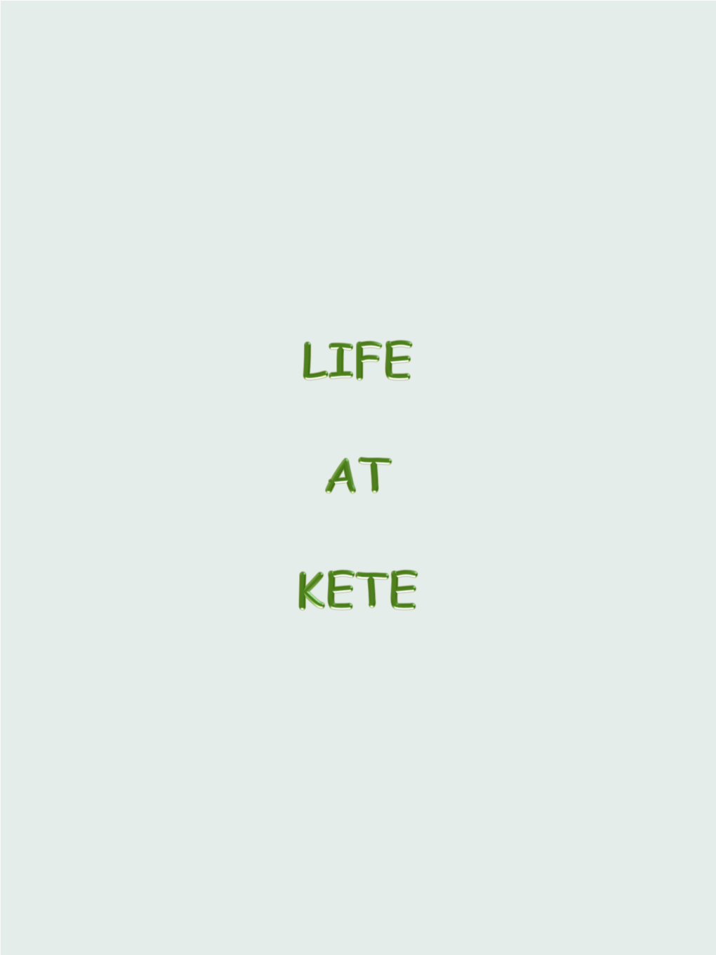 Kete on the Dale Peninsula in the County of Pembrokeshire in South West Wales Began in 1944