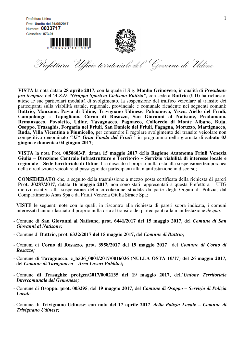 Documento in 35Granfondodelfriuli