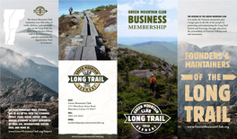 Download Our Business Membership Brochure