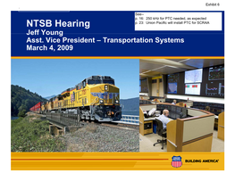 NTSB Hearing Jeff Young Asst