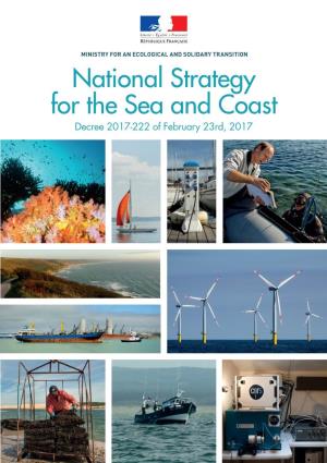 National Strategy for the Sea and Coast Decree 2017-222 of February 23Rd, 2017