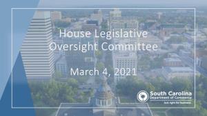 House Legislative Oversight Committee