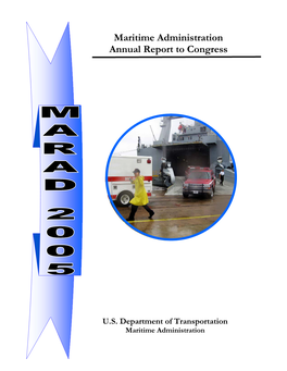 Maritime Administration Annual Report to Congress