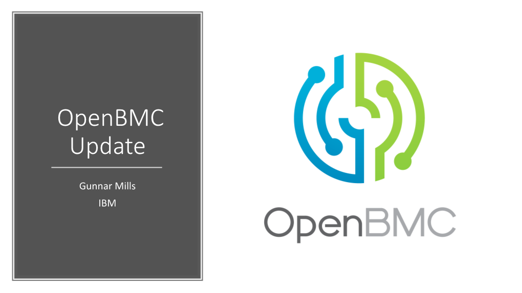 Openbmc Update