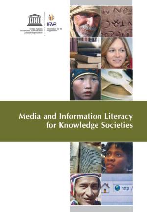 "Media and Information Literacy in the Knowledge Society", Moscow, 24