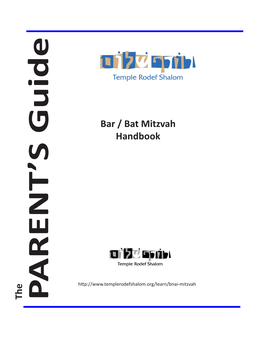 Bar / Bat Mitzvah Handbook