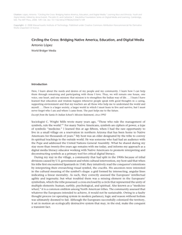 Bridging Native America, Education, and Digital Media." Learning Race and Ethnicity: Youth and Digital Media.Edited by Anna Everett