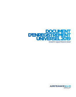 Document D'enregistrement Universel 2019