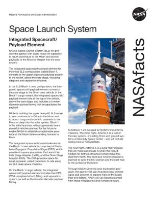 Integrated Spacecraft/Payload Element Fact Sheet