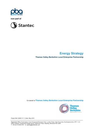 Thames Valley Berkshire Energy Strategy