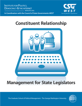 Constituent Relationship Management for State Legislators