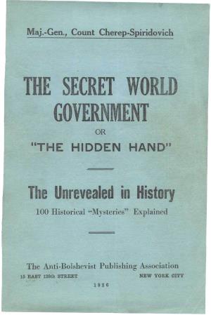 "THE HIDDEN HAND" the Unrevealed in History