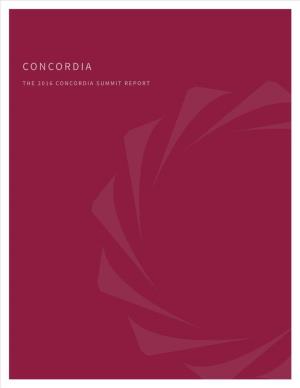 Concordia Summit Report Page Header Text