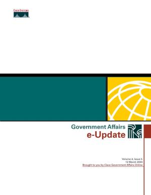 Government Affairs E-Update