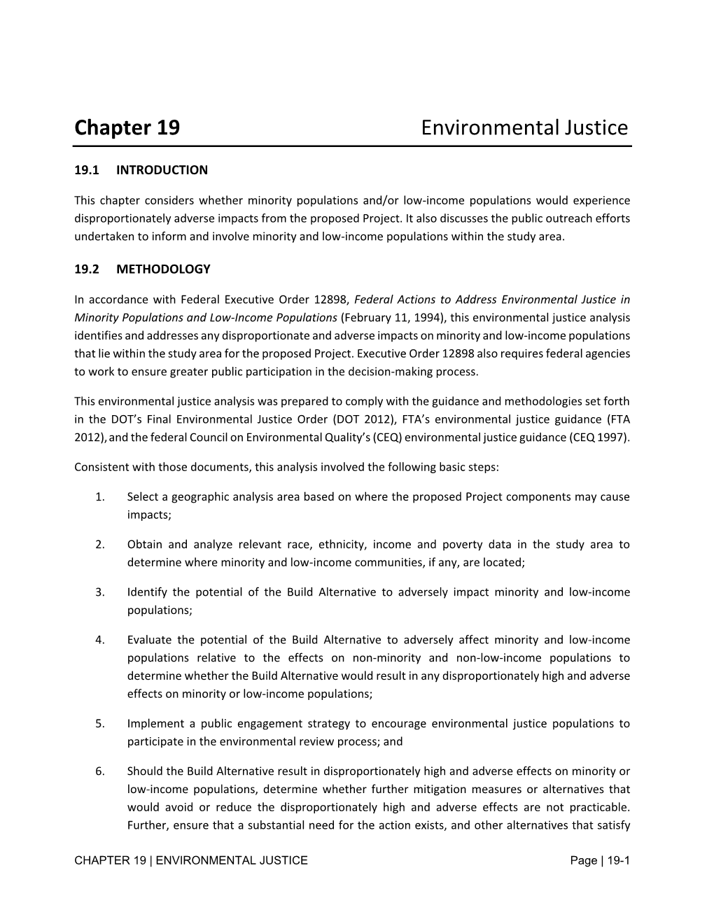 Chapter 19 Environmental Justice
