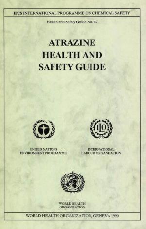 Atrazine Health and Safety Guide